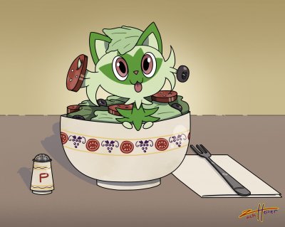 Salad Cat